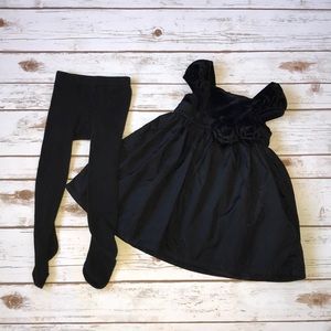 3/$15 Black evening dress for 18m old